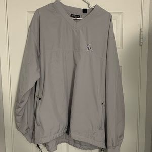 Colorado Rockies V Neck Pullover Windbreaker